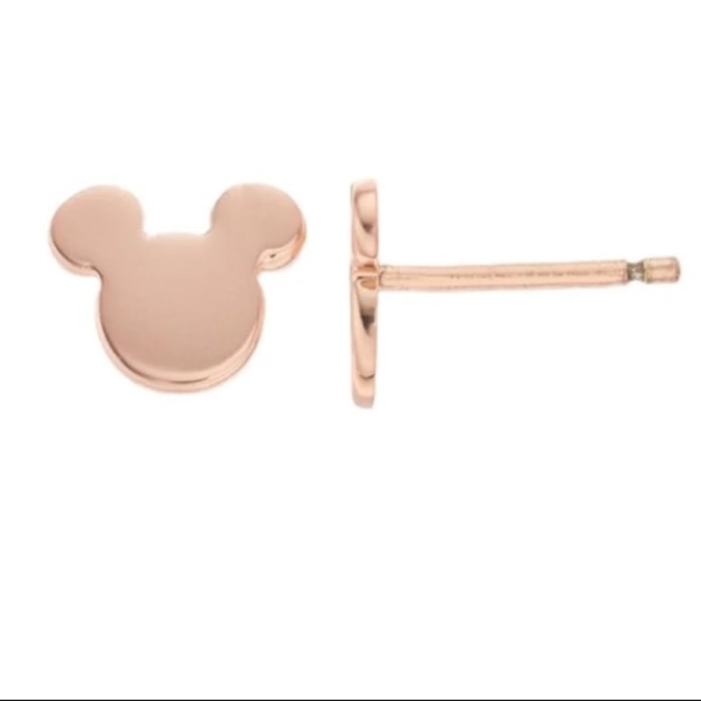 🚫SOLD🚫 Rose gold Mickey Mouse shapes earrings